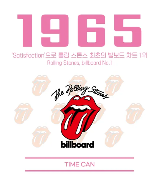 1965 라벨 — 'Satisfaction'으로 롤링 스톤스 최초의 빌보드 차트 1위